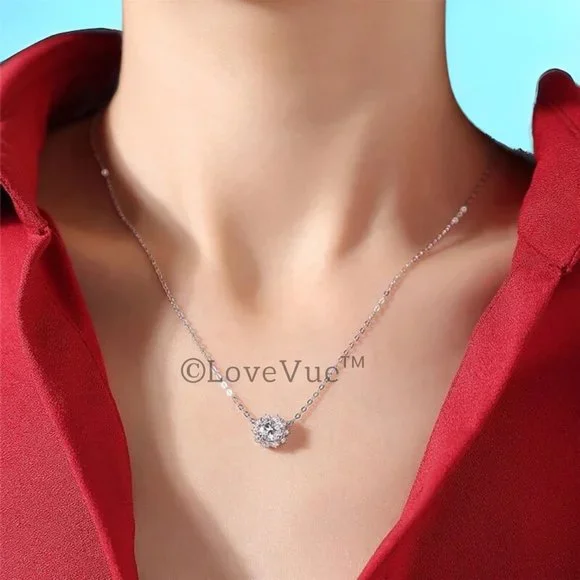 Certified 1ct. t.w. Diamond Snowflakes Brilliant Cut Necklace - Picture 8 of 16